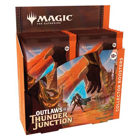 outlaws of thunder junction - collector booster box|mtg booster box clearance.